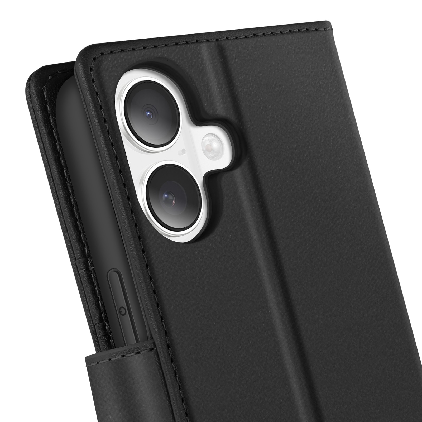 Coque amovible iPhone 16 Mayaxess protection silicone noir - 4