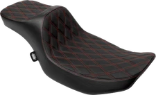 DRAG SPECIALTIES SEATS Extended Fits Reach Predator III Seat - Double Diamond -