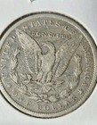 1879 Morgan Silver Dollar, Rev of 79 Fine-condition 90% Silver — photo 4