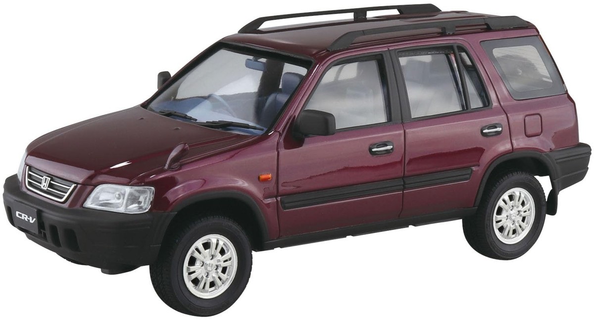 アオシマ1/24ホンダ CR-V 完成品 Aoshima 1/24 Honda CR-V Red JDM 1:24 Scale Model Kit