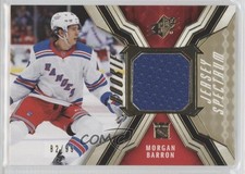 2021-22 SPx Rookie Jersey Gold Spectrum 82/99 Morgan Barron #RJ-MB 0q5