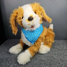 Ageless Innovations Joy For All Companion Pet Brown & White Dog Dementia Robotic