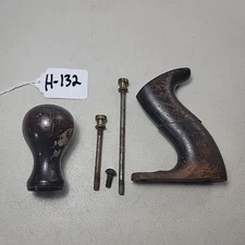 Vintage Stanley No 6 7 8 Wood Plane Exotic Wood Handle Tote Knob & Hardware H132