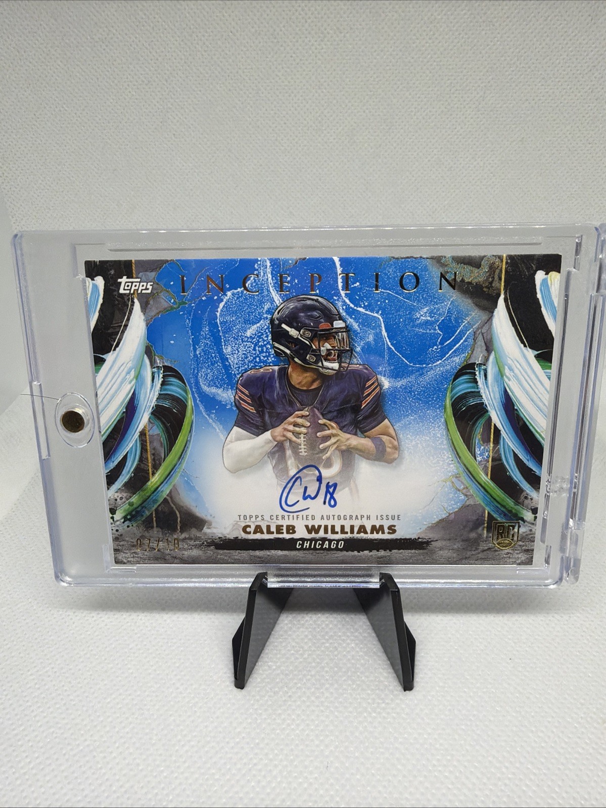 2024 Topps Inception Rookie Autographs Variations Caleb Williams RAV-CW BLUE /10