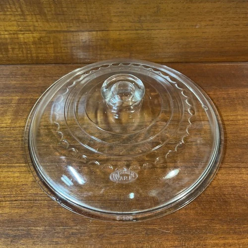 Wagner Ware Glass Lid For Cast Iron C-508 Glass Basting Lid 10”