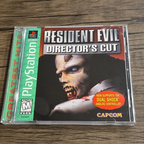 Resident Evil: Director's Cut Action & Adventure (PlayStation 1, 1998) Capcom M…