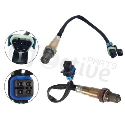 2PCS Upstream & Downstream Left O2 Oxygen Sensor for 2010-2011 Cadillac CTS 3.0L