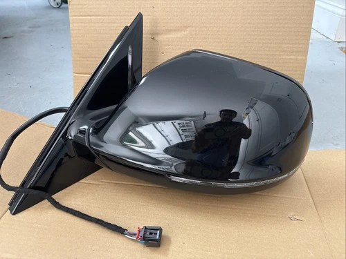 Audi Q5 2016-2018 Driver Side Mirror Black