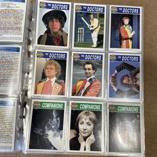 DR WHO - Cornerstone Series 2 - Complete VINTAGE Base Set (110 cards) - 1995 - Picture 15 of 24