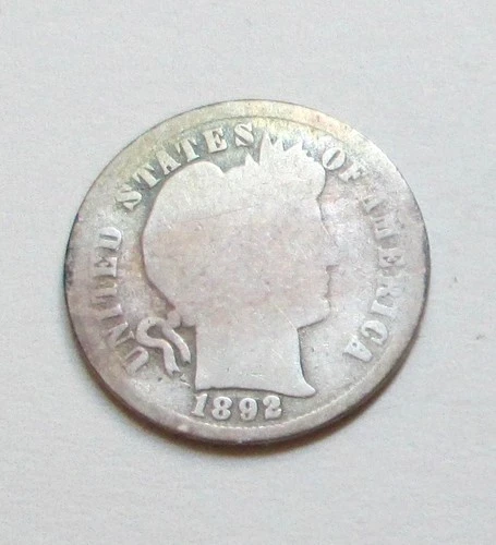 1892 Barber Dime