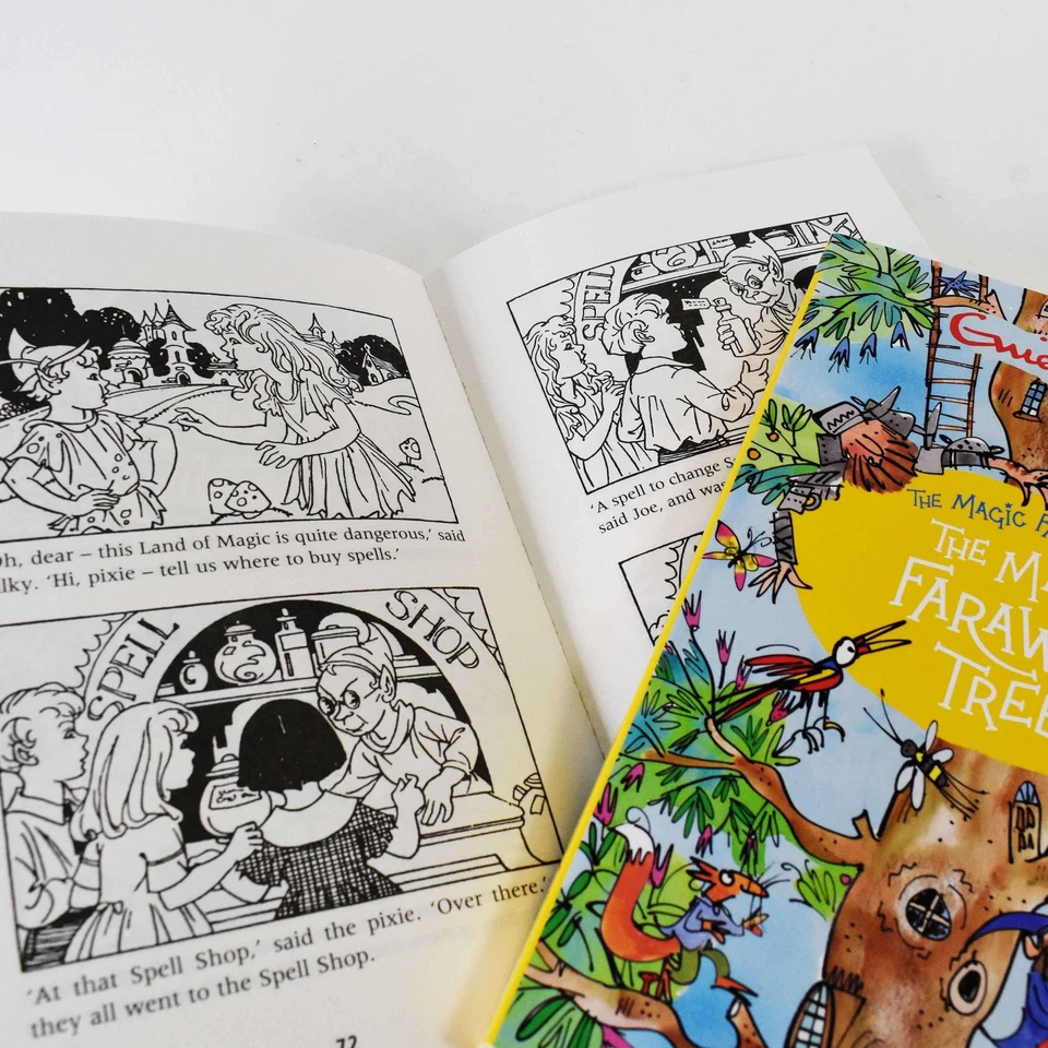 The Magic Faraway Tree Complete Collection 4 Books Box Set - Ages 7+ - Paperback - Image 4 of 4