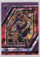 2022-23 Panini Flux Rookies Red Cracked Ice Prizm Johnny Juzang #240 19k9