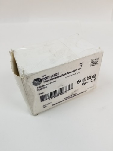Allen-Bradley 800T-A1D1 30mm Momentary Push Button 1-NO Flush Head NEW - Picture 5 of 7