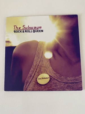 THE SUBWAYS ROCK & ROLL QUEEN 7'' BLUE VINYL SINGLE RECORD 2005!