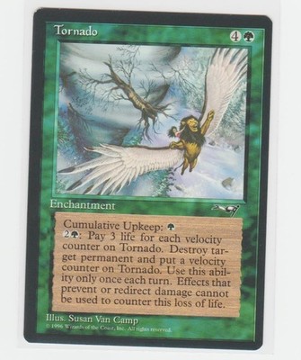 Magic the Gathering ~ MTG ~ 1x Tornado ~ M/NM ~ Alliances