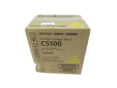 Genuine Ricoh Pro C5100 828351 Yellow Toner Ricoh/Savin/Lanier Pro C5100s/5110s