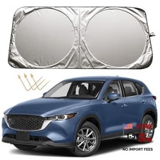 XHRING Windshield Sun Shade for Mazda CX5/CX-5 2013-2025 2026 CX30/CX-30 2020