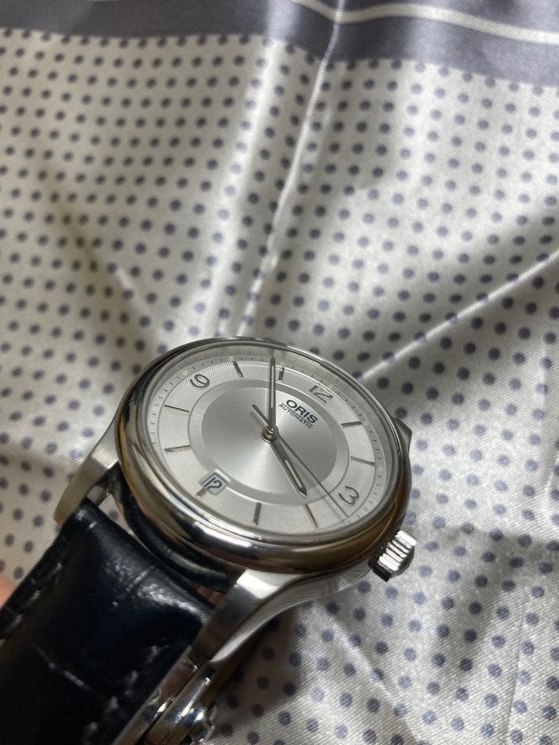 Oris Modern Classic Automatic Date Watch 37mm Sil… - image 10