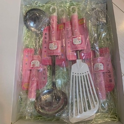 Sanrio Hello Kitty 1995 Küchenhelfer Set 5-teilig Vintage unbenutzt...