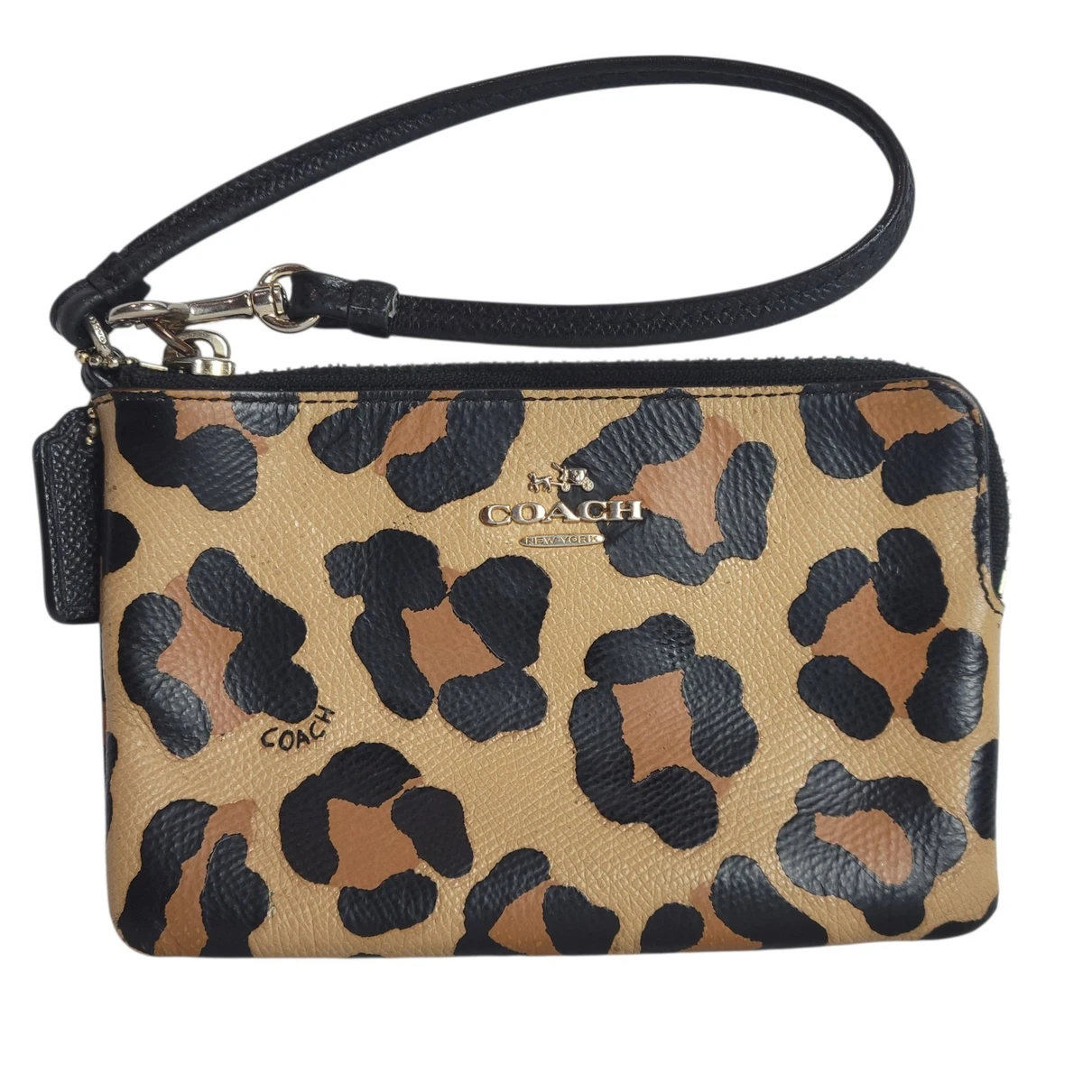 coach leopard wristlet products for sale | eBay