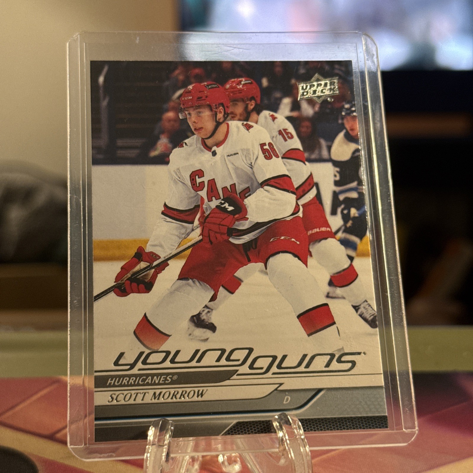 2024-25 Upper Deck Series 1 Young Guns Scott Morrow #225 Rookie RC