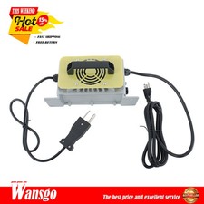 36V 18A Battery Charger For Club Car EZGO Yamaha Golf Carts 2-Pin Crowfoot Plug