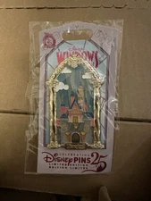 Windows of Attraction Sleeping Beauty Castle Pin Disney LE 1250 - INHAND