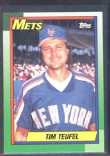 Tim Teufel 1990 Topps Tiffany #764 