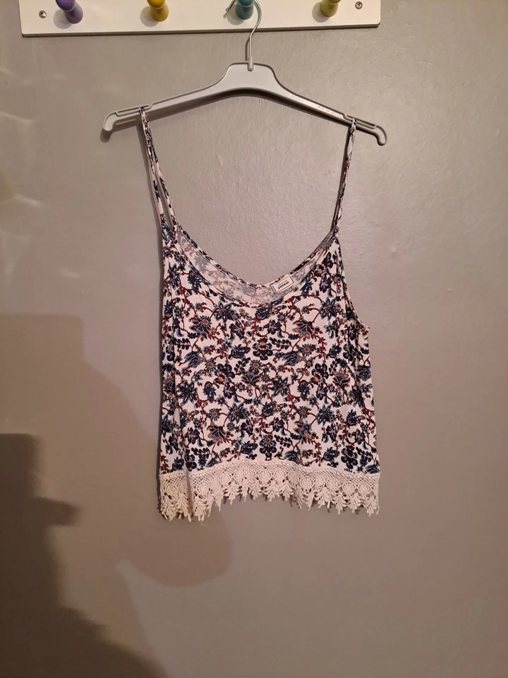 Débardeur femme tons bleu et blanc - Marque Pimkie - Taille 40 - Parfait état. - Photo 2/4
