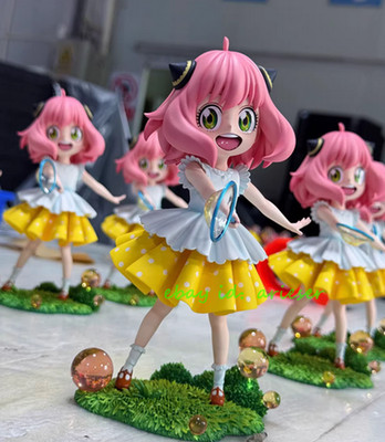 Wakuwaku Studio Blow Bubbles Anya Girl 18cm Ornament Action Figure New 