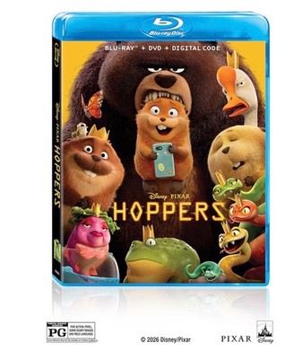 Hoppers - BD/DVD Combo + Digital ***NEW**
