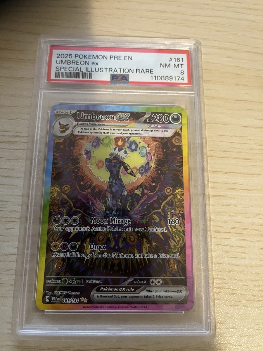 Umbreon ex 161/131 Sv: Prismatic Evolutions Holo for sale