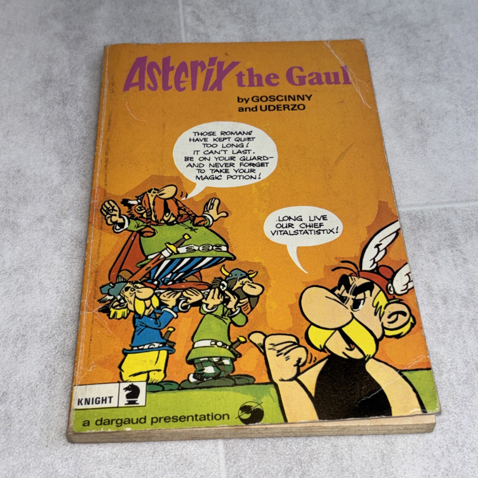 Asterix The Gaul By Goscinny And Uderzo Paperback Vintage Book 1975