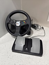 LOGITECH XBOX 360 NASCAR VOLANTE RACING CON PEDALE NASCAR MODELLO: E-X3B12