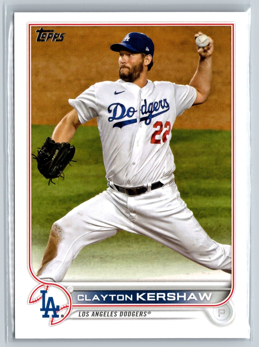 2022 Topps #41 Clayton Kershaw Los Angeles Dodgers | eBay