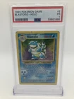 1999 Pokémon Base Set Unlimited Blastoise Holo 2/102 PSA 1 Poor