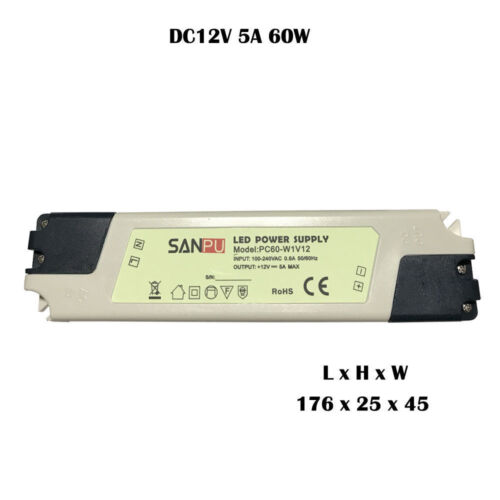 DC 12V Netzteil Trafo LED Treiber 7W-60W Transformator LED Driver Streifen CCTV - Bild 21 von 26