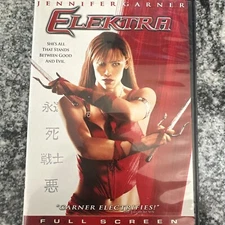 Electra DVD Marvel Action Movie 2005 PG-13 Jennifer Garner Sleek
