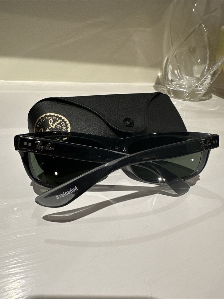 Htf Ray HTF Ray Ban RB4089 Balorama W3392 Men's Limited Edition Gray Sunglasses ...