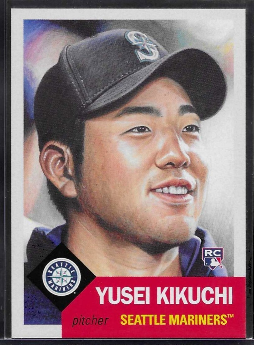 2019 TOPPS LIVING SET # 185 YUSEI KIKUCHI RC Rookie Seattle Mariners 3,640 PR