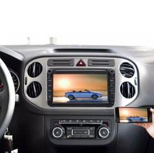 Autoradio Android Stereo Auto 8" DAB + Navi Rds Volkswagen Golf Polo Passat Seat - Miniatura 2