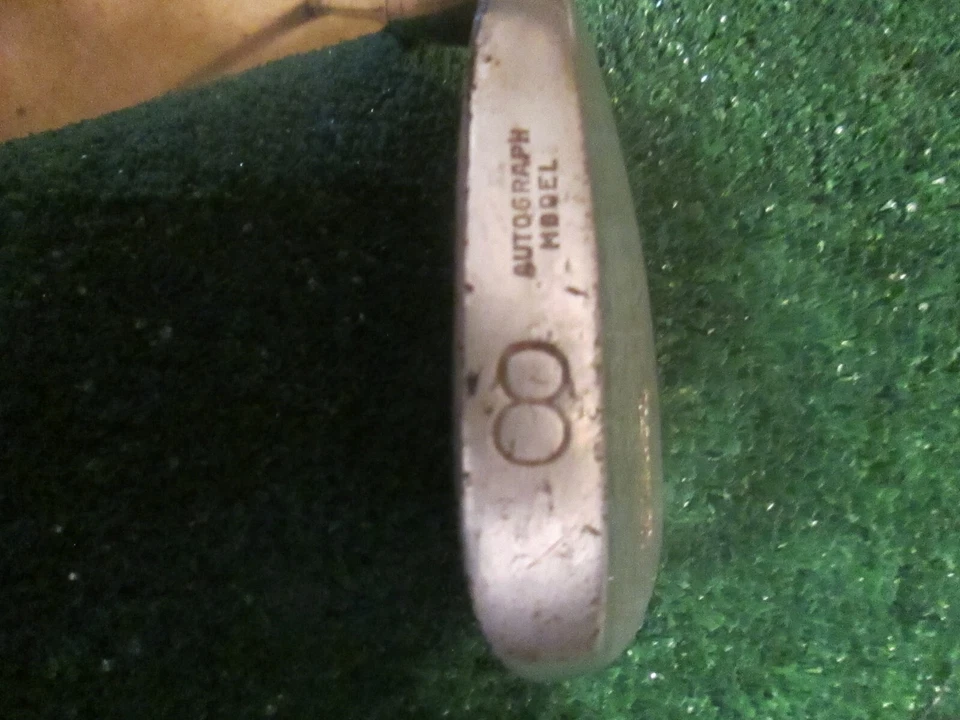 Golf RARE Babe Didrikson Autograph 8 Iron Golf Club by Wilson 2 Flags Grip - Image 3 of 4