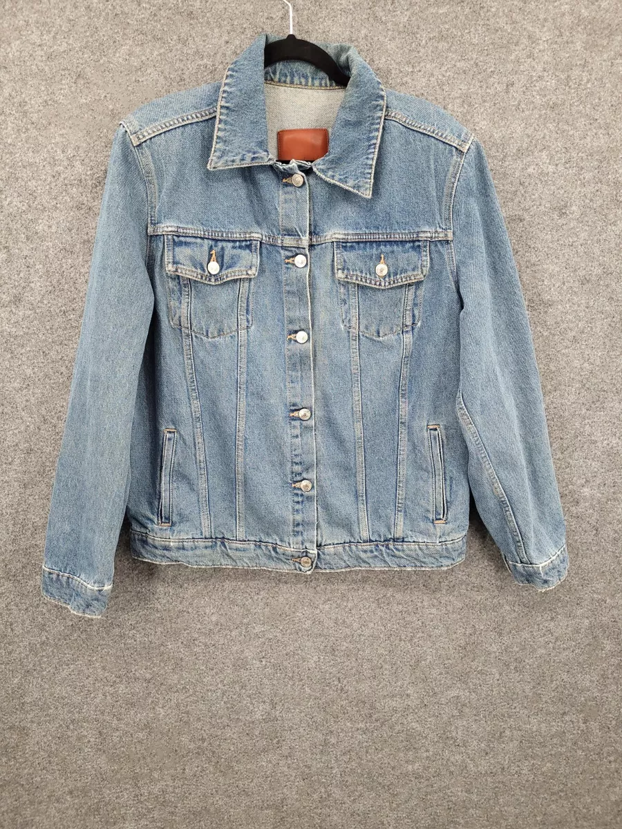 Zara denim 2025 jacket ladies