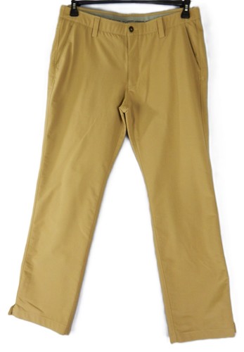 Under Armour Golf Pant UA Match Play Performance Men's 38x32 BEIGE Stretch Band - Picture 10 of 10