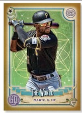 Starling Marte 2020 Topps Gypsy Queen Baseball 5x7 Tarot of the Diamond  #/10