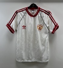 Manchester United European Cup Winners 1991 Football Shirt (M/L) Adidas B625