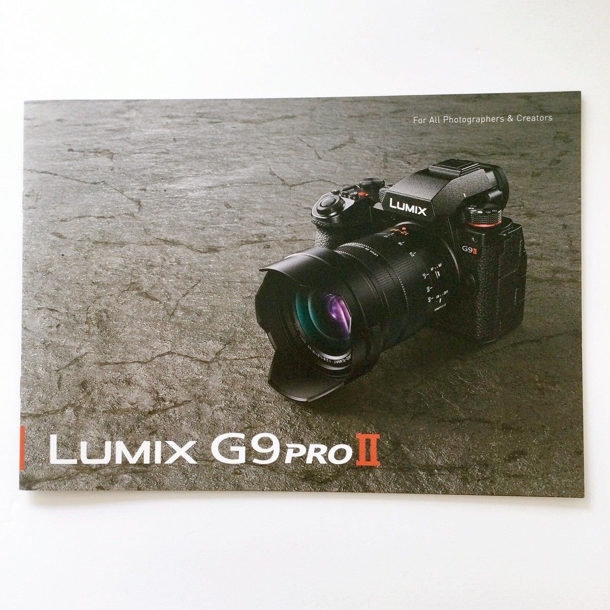 LUMIX G9 proⅡ 2 Digital Camera Japanese Catalog Published in  