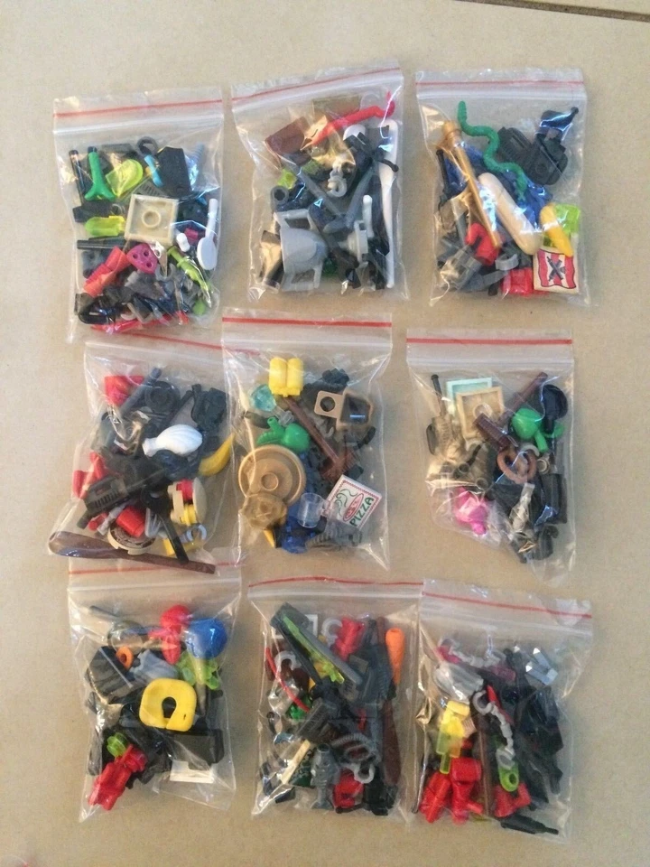 x60 QTY! LEGO MINI FIGURE ACCESSORIES PACKS - CITY! - Image 4 of 4