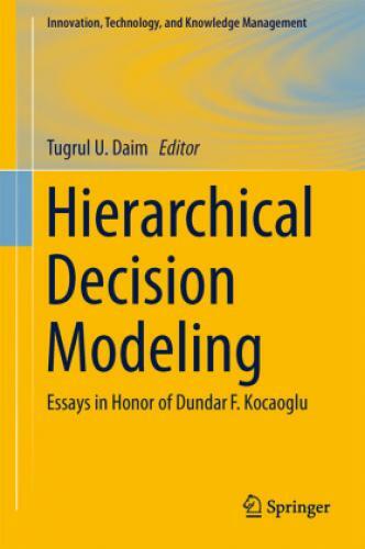 Thumbnail - Hierarchical Decision Modeling Essays In Honor Of Dundar F. Kocaoglu
