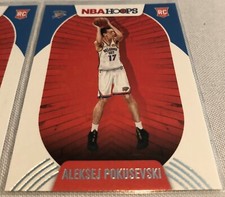 2020-21 Panini NBA Hoops Basketball Aleksej Pokusevski Oklahoma City Thunder RC